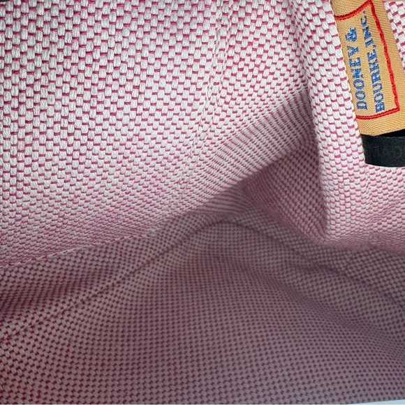 Dooney & Bourke Red Croc Embossed Leather Tote Bag | Large Shoulder Purse - Picture 10 of 15